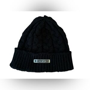 Unisex CBS Sports knit black Beanie OS